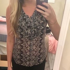 Banana Republic ruffle tank top